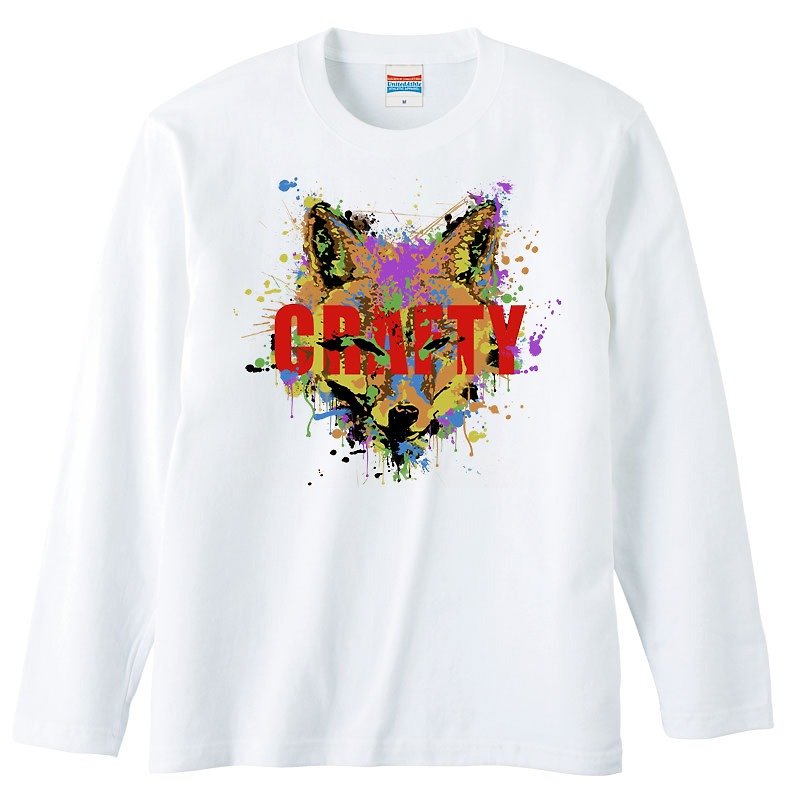 ロングスリーブTシャツ / crafty - Tシャツ メンズ - コットン・麻 ホワイト