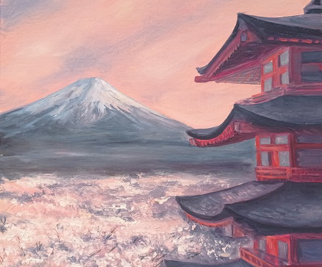 富士山の絵画 - インテリア雑貨/小物