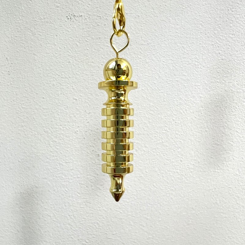 靈擺 - 金色 | 身心靈產品 - 項鍊 - 銅/黃銅 金色