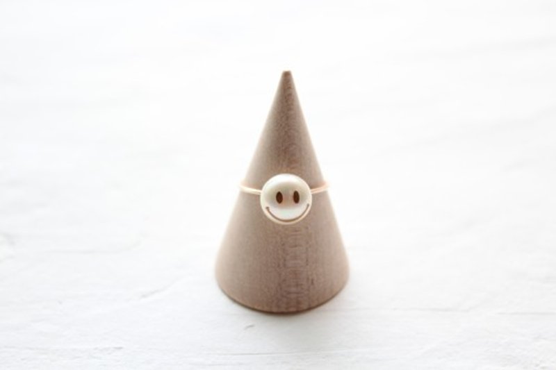 MAKIE Pearl Ring _SMILE - General Rings - Pearl White