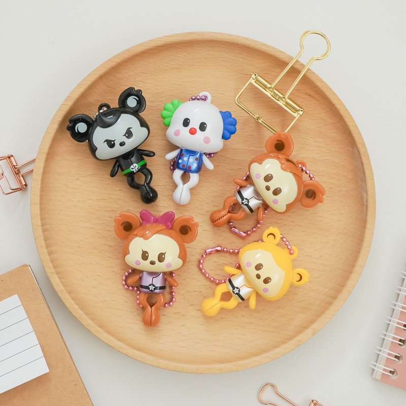 MOLOKA | Calf clip stationery clip random blind box - อื่นๆ - พลาสติก หลากหลายสี