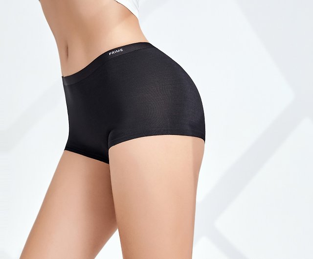 Prime Boxers - 【2 in 1】 Ultra Comfort Sporty Safety Shorts (Black) - Shop  Prime Boxers Women's Underwear - Pinkoi