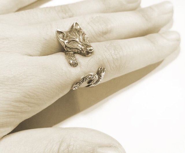 いぬごろう　リング4点 Amazon.co.jp: エスクイヴェル & フィーズ ブルドッグジュエリー