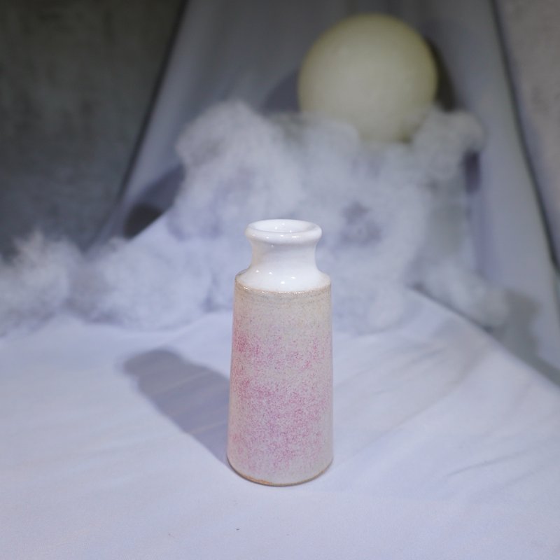 雪櫻小高腰花瓶-約8.5CM - 花瓶/花器 - 陶 多色