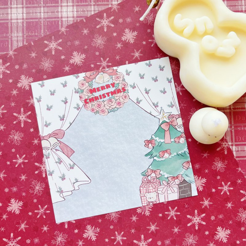 christmas memo - 信封/信紙 - 紙 多色