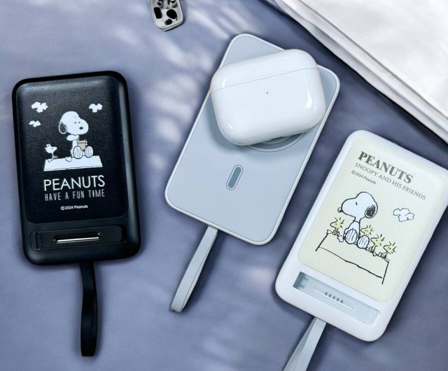 ドアマン・スヌーピーの「ソーラーモバイルバッテリー」が登場