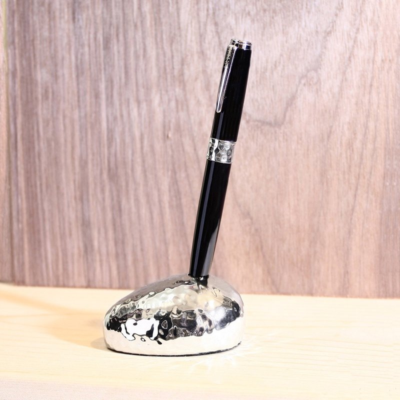 HAPPYMT life cobblestone pen holder Silver(pen to be purchased separately) - กล่องใส่ปากกา - ทองแดงทองเหลือง 