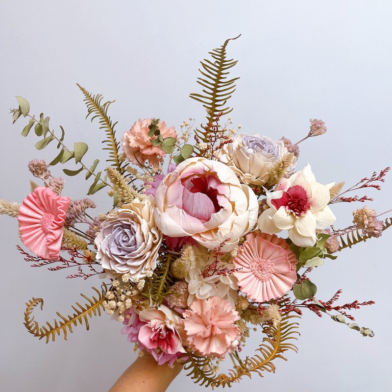 bridal bouquet - ช่อดอกไม้แห้ง - พืช/ดอกไม้ 