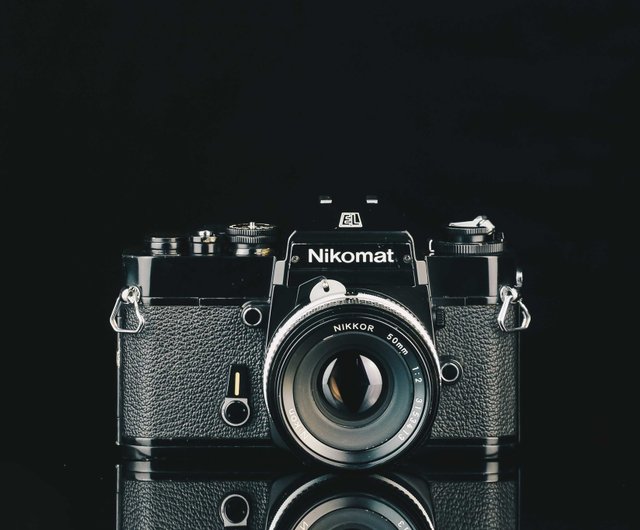 NIKON NIKOMAT EL+NIKKOR 50mm F=2 #4557 #135 フィルムカメラ - ショップ Rick photo カメラ -  Pinkoi