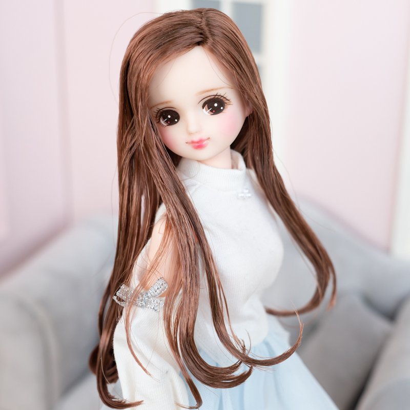 キャッスル製 リカちゃん メイクカスタム *Mervi* - 公仔/玩偶 - 橡膠 