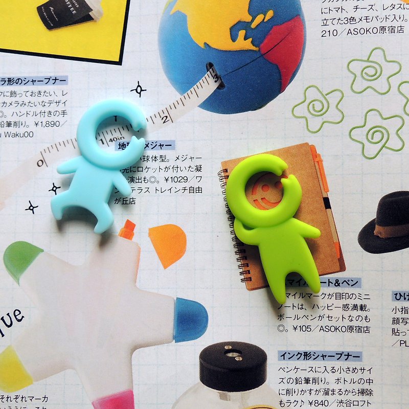 kalo卡樂創意 小小人造型磁鐵(七入) 交換禮物 聖誕 辦公 文具 - 磁石貼/磁鐵 - 矽膠 