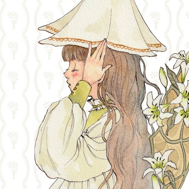 Lily - 貼紙 - 紙 