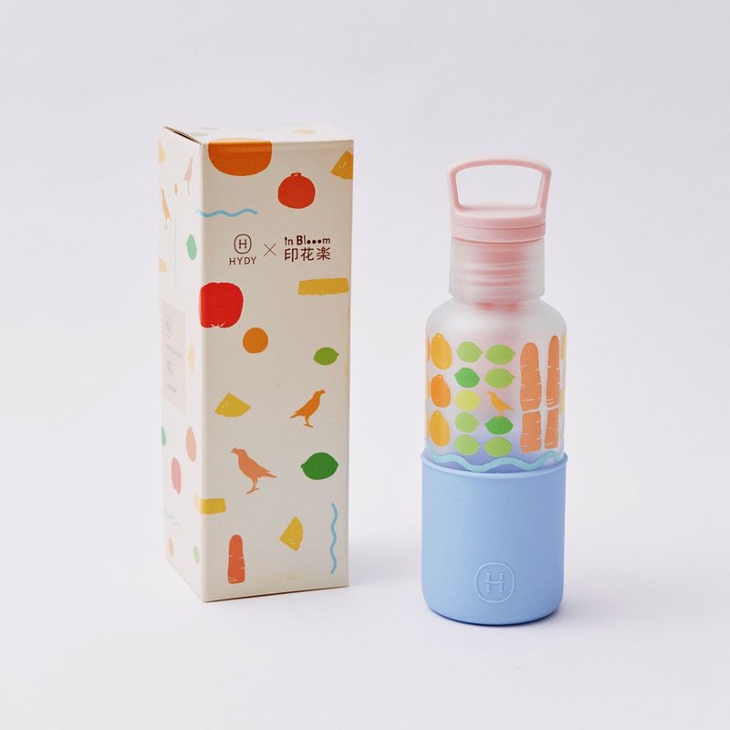 Printing Music xHYDY Light Water Bottle 590ml-Old-School Ice Fruit Room/Fruit Powder Kettle - Other - Other Materials Pink