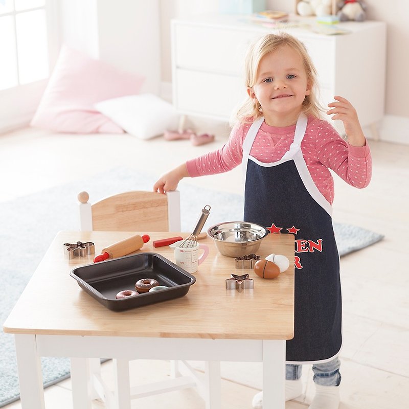 藍帶甜點小主廚養成班。木製烘焙配件組 - 寶寶/兒童玩具/玩偶 - 木頭 
