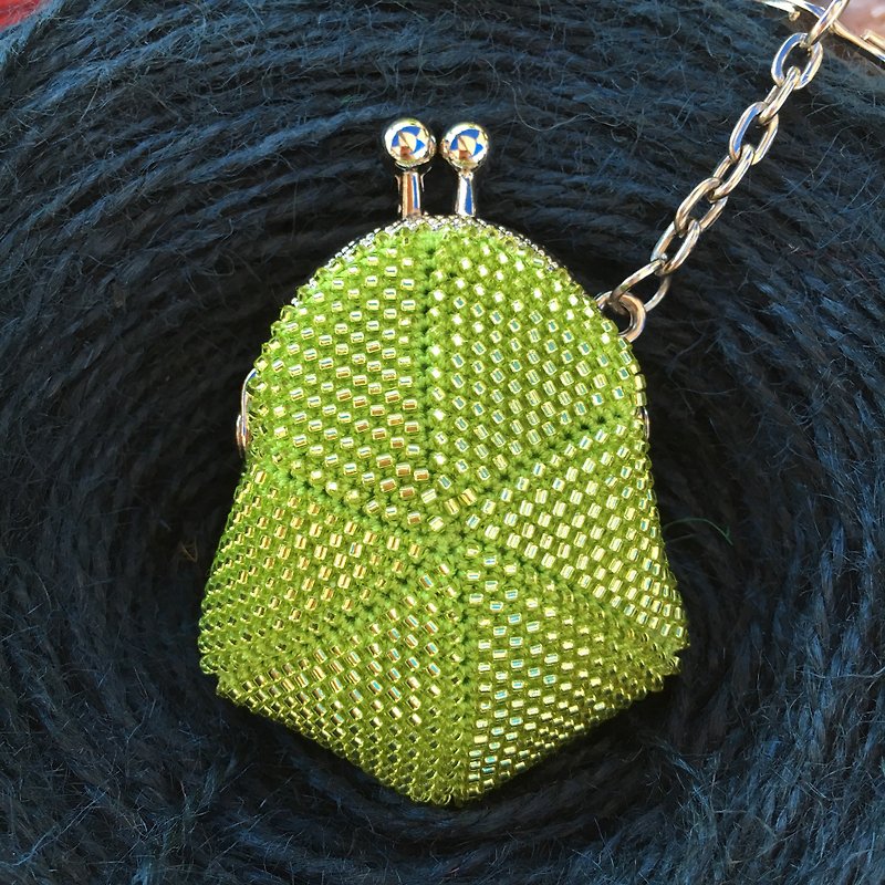 Green fairy mini coin purse  - Coin Purses - Other Materials 