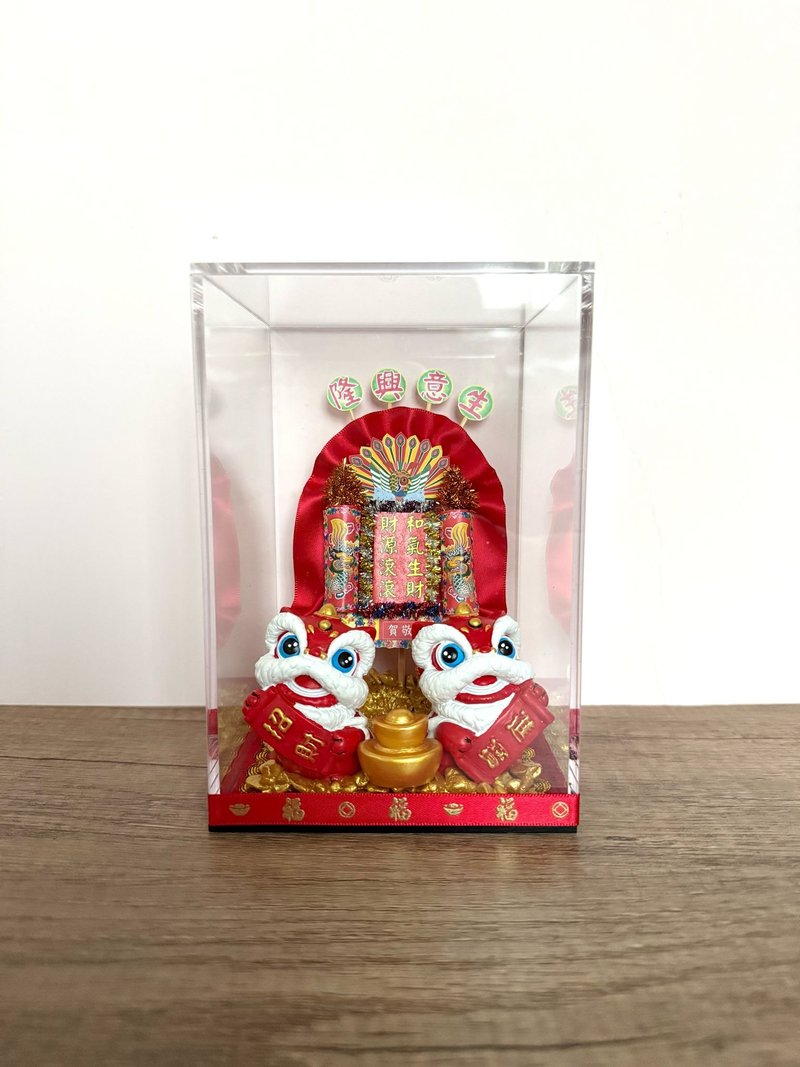 迷你花牌擺設(生意興隆款) - 現貨 - 擺飾/家飾品 - 紙 紅色