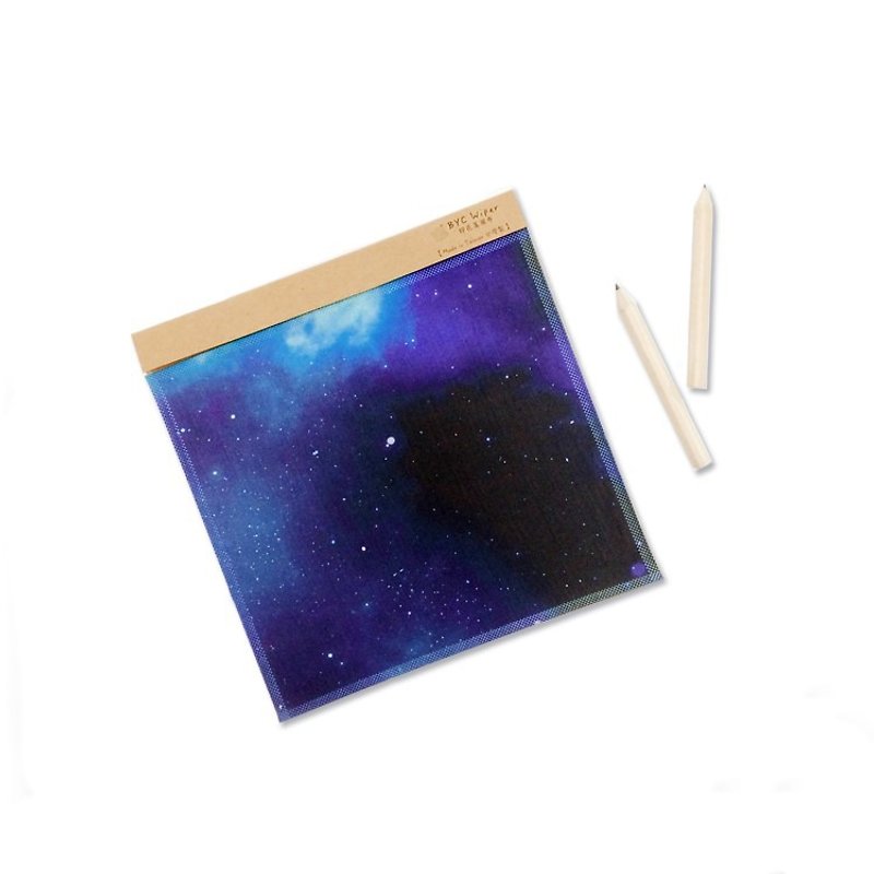 Space series cold light space Cold light ll wipe cloth - Eyeglass Cases & Cleaning Cloths - Polyester Blue