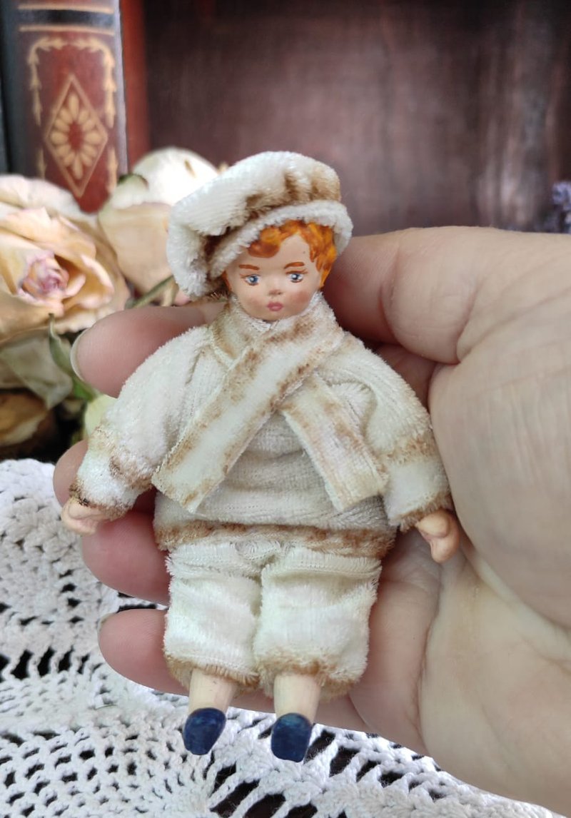 Doll for Teddy Bear Rag Doll Textile Doll Tilda Doll Interior Doll Fabric Doll - 公仔/玩偶 - 其他材質 多色
