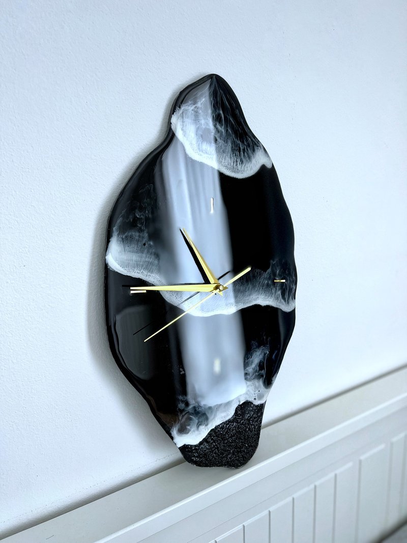 Deep ocean wall decoration, unique sea wall clock 牆面裝飾 海 海洋 - นาฬิกา - เรซิน สีดำ