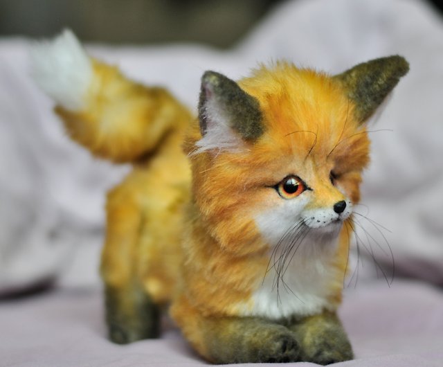 Fox Ginger. One for sale Realistic toy Ooak doll customized gift Art doll  animal - Shop Yuditskaya Stuffed Dolls & Figurines - Pinkoi