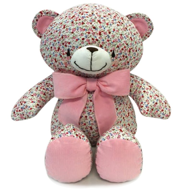 12 inch / bow flower bear【Hallmark-ForeverFriends fluff-dress series】 - Stuffed Dolls & Figurines - Other Materials Multicolor