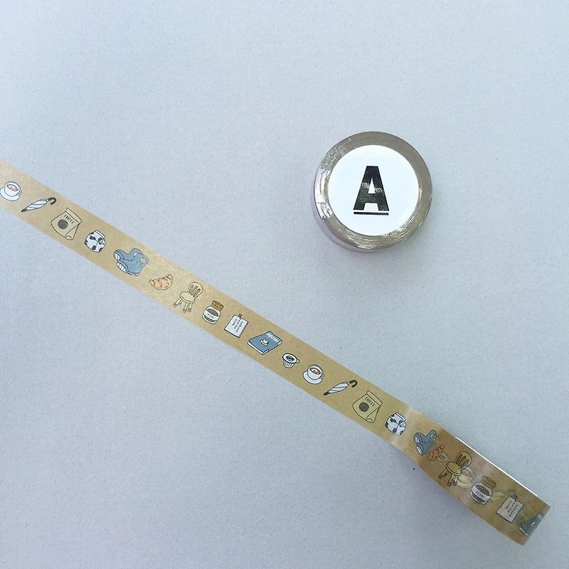 ACOHI DS and paper tape - มาสกิ้งเทป - กระดาษ สีนำ้ตาล