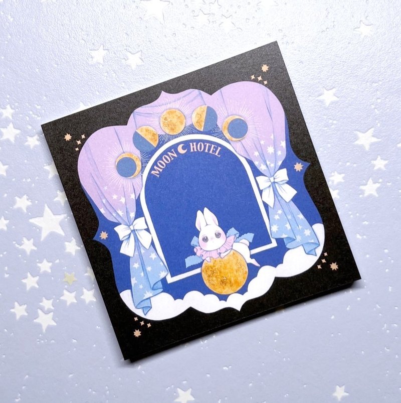 Rabbit MOON HOTEL Memo Pad - Sticky Notes & Notepads - Paper 