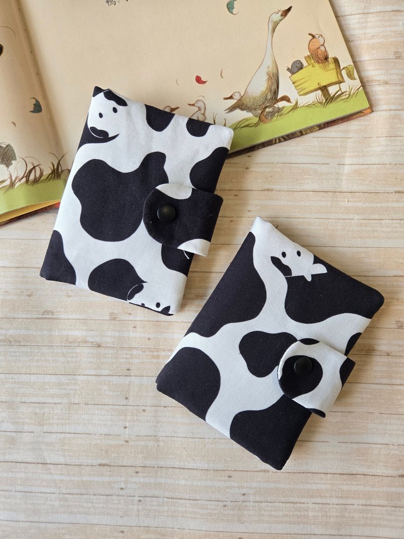 乳牛 護照套 護照包 護照夾 - 護照夾/護照套 - 棉．麻 黑色