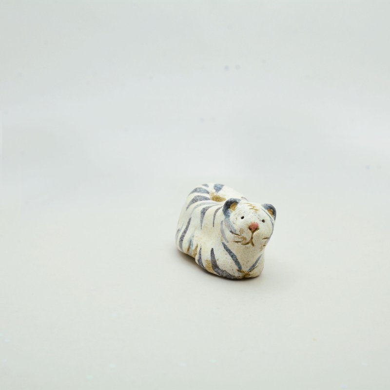 Rainbow-neo White Tiger Big Cat? - Pottery & Ceramics - Pottery 