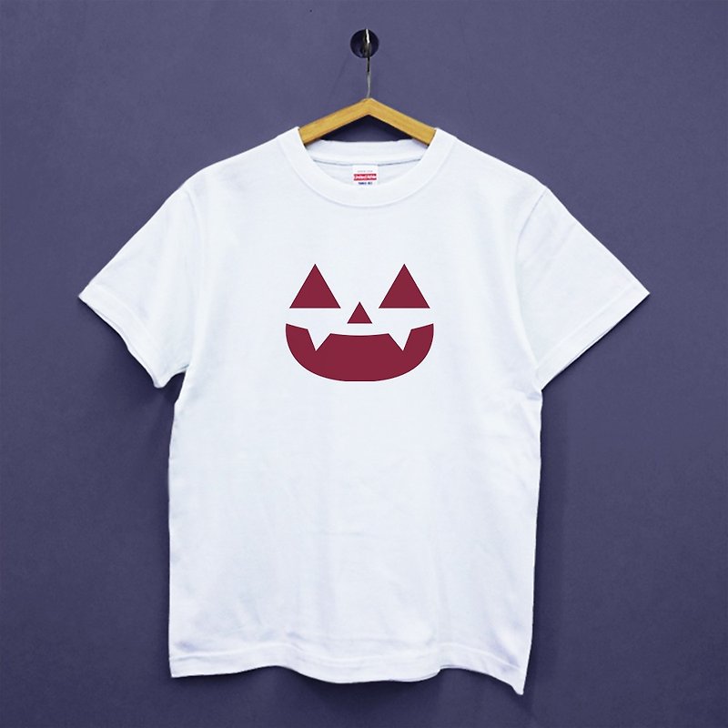 萬聖節變裝派對 Halloween 親子T - 中性衛衣/T 恤 - 棉．麻 白色