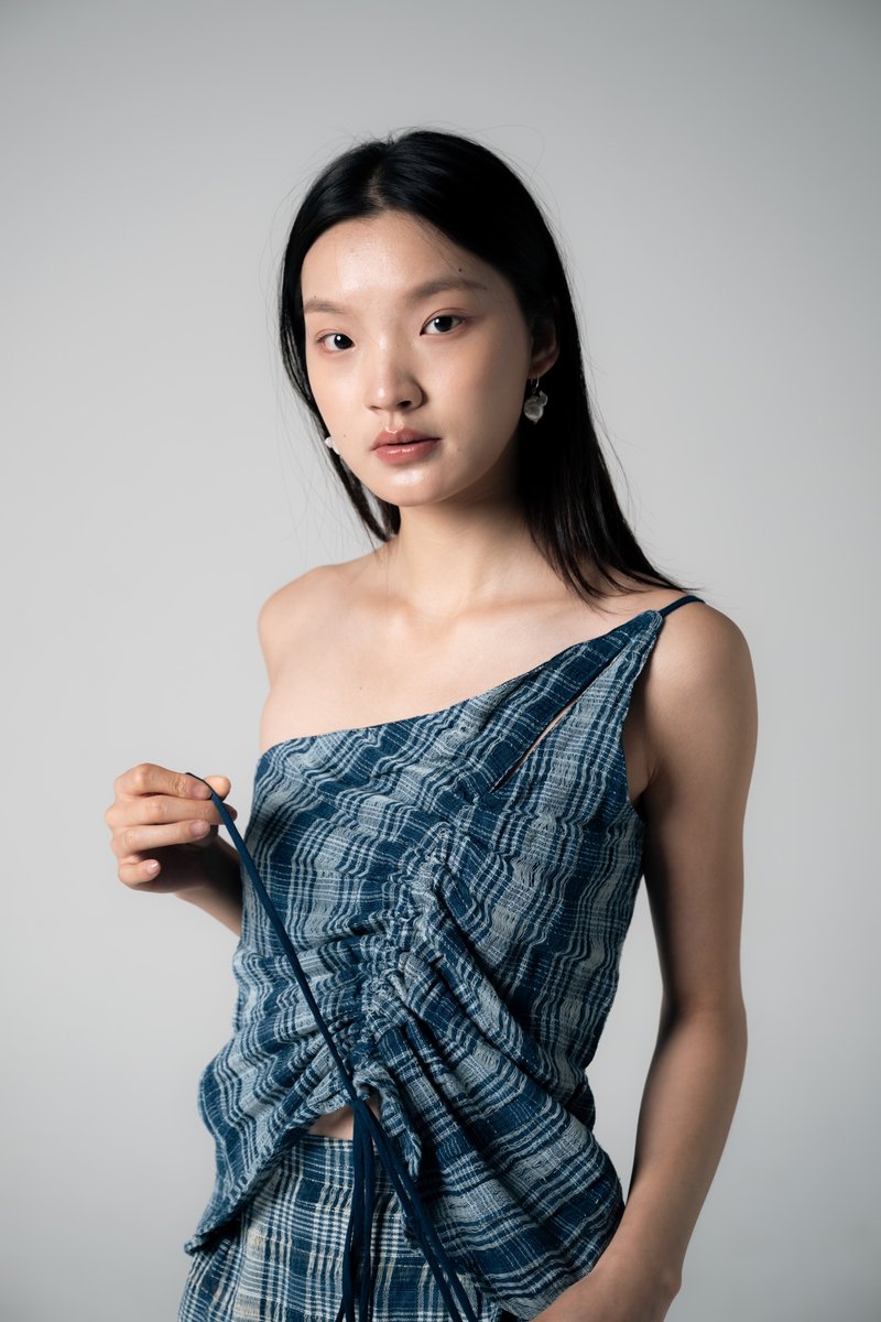 Palit Milli camisole (Cobalt space) - 女上衣/長袖上衣 - 棉．麻 