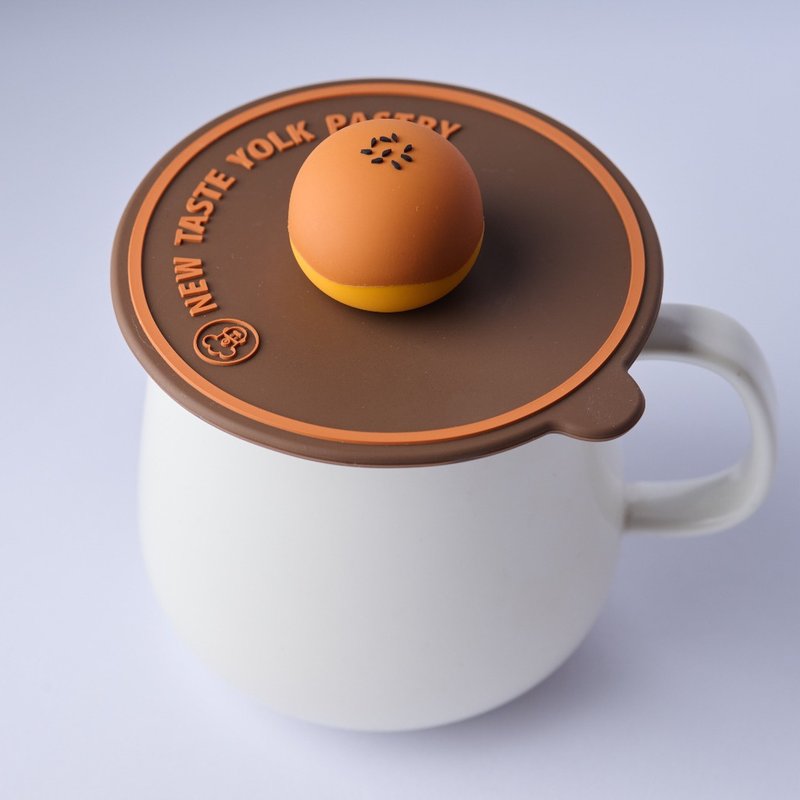 【クリスマスプレゼント】新フレーバーエッグタルト 立体デザイン防塵カップカバー - マグカップ - シリコン 