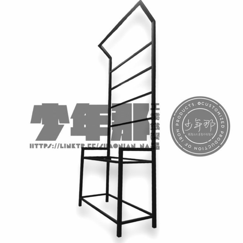 Hypermarket iron racks. Merchandise sales racks. Event site iron fittings. Display racks. - ชั้นวาง/ตะกร้า - โลหะ สีดำ