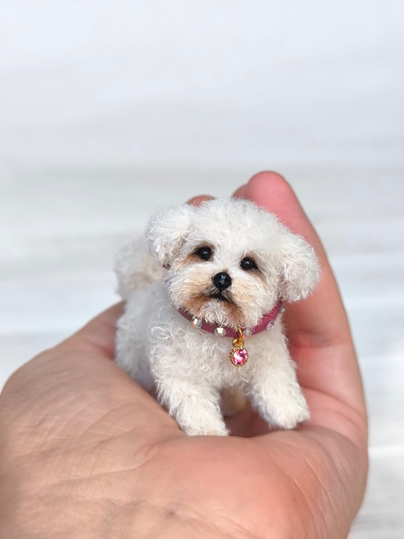 Puppy Daisy - 公仔/玩偶 - 羊毛 白色