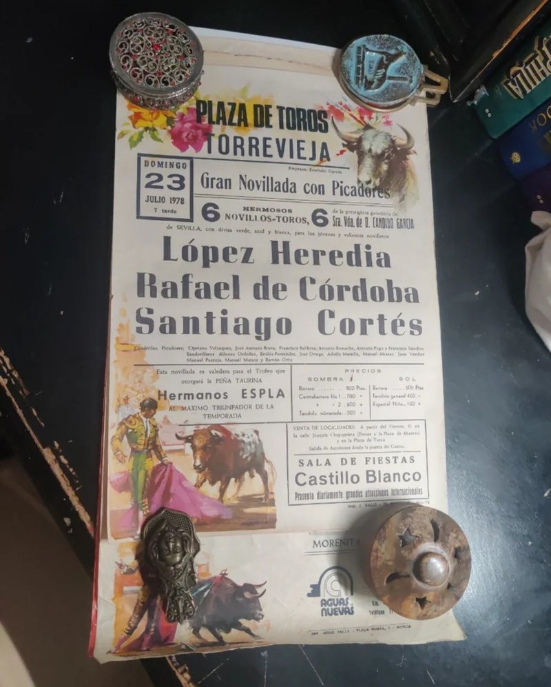 (Original) Spanish Toros posters 1978! - 海報/掛畫/掛布 - 紙 多色