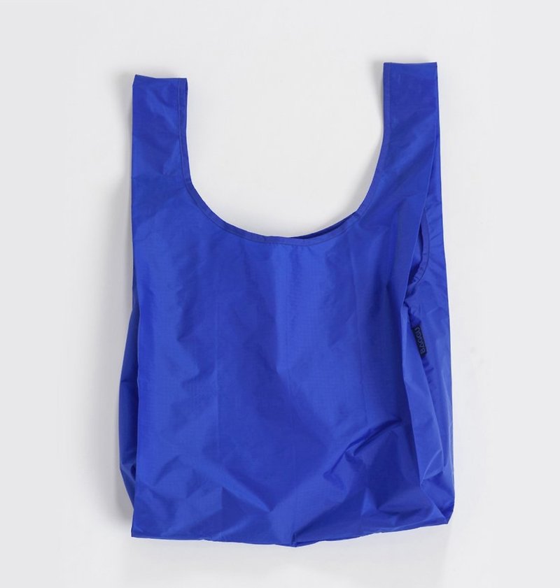 BAGGU Eco Storage Shopping Bag - Wang Yangbao Blue - กระเป๋าถือ - วัสดุกันนำ้ สีน้ำเงิน