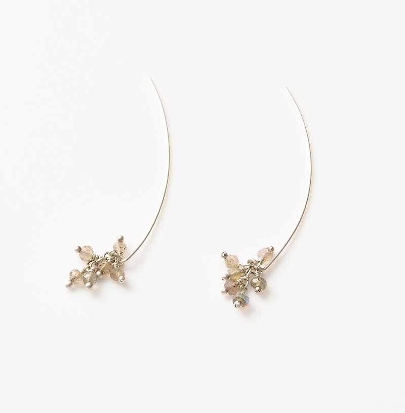 CP78 - Earrings & Clip-ons - Other Metals Gray