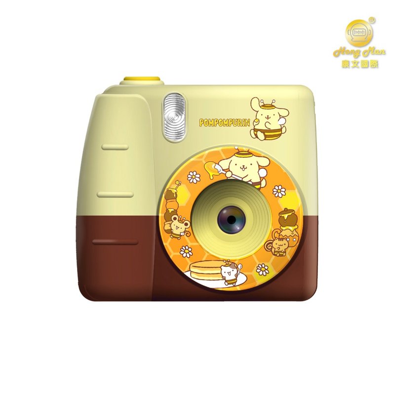 【Hong Man】三麗鷗 兒童相機 布丁狗 香甜蜂蜜 - 寶寶/兒童玩具/玩偶 - 塑膠 黃色
