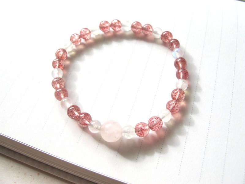 【Apple Wang's Exclusive Store】 - Bracelets - Gemstone Red