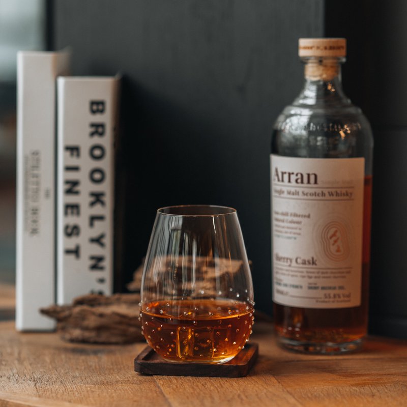 【GRANDI】天秤座平底杯 施華洛世奇水鑽酒杯 (無醒酒功能特別款) - 酒杯/酒器 - 玻璃 
