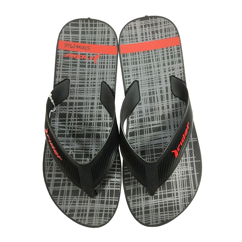 RIDER fashion function flip-flops male red RI1107302049 - รองเท้ารัดส้น - วัสดุอีโค สีแดง