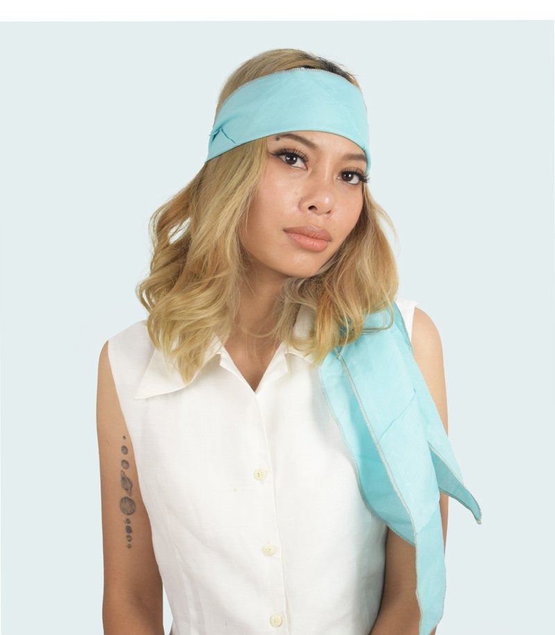 SYRYN Zen VersaWrap  Collection - Hair Accessories - Cotton & Hemp White