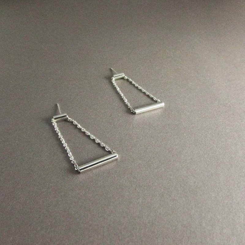 swing a earring - Earrings & Clip-ons - Silver Silver