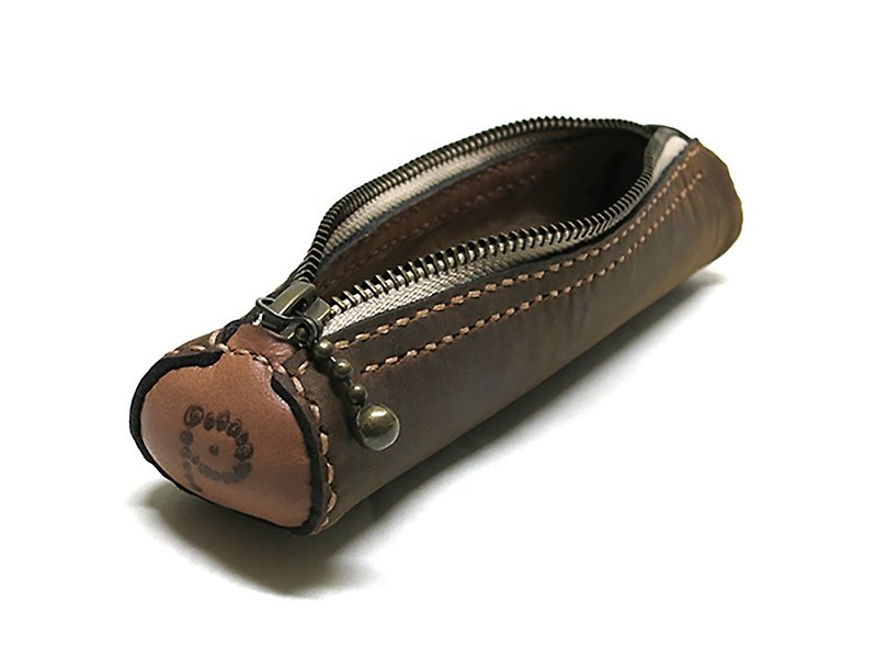 PenS pencil case full leather - Other - Genuine Leather Brown