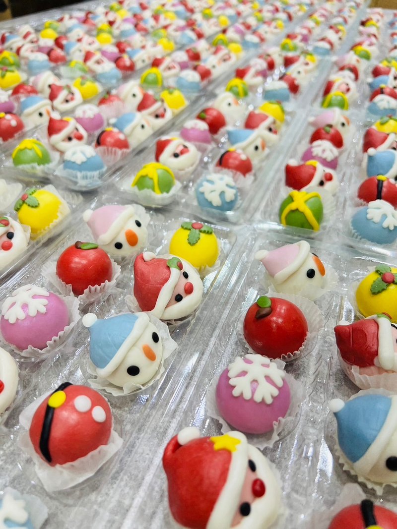 聖誕湯圓 冬至首選 手工製作 - 零食/點心 - 塑膠 多色