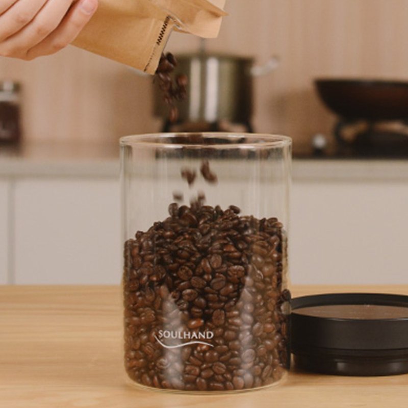玻璃 咖啡壺/咖啡周邊 - Soulhand 自動真空咖啡罐 1.6L
