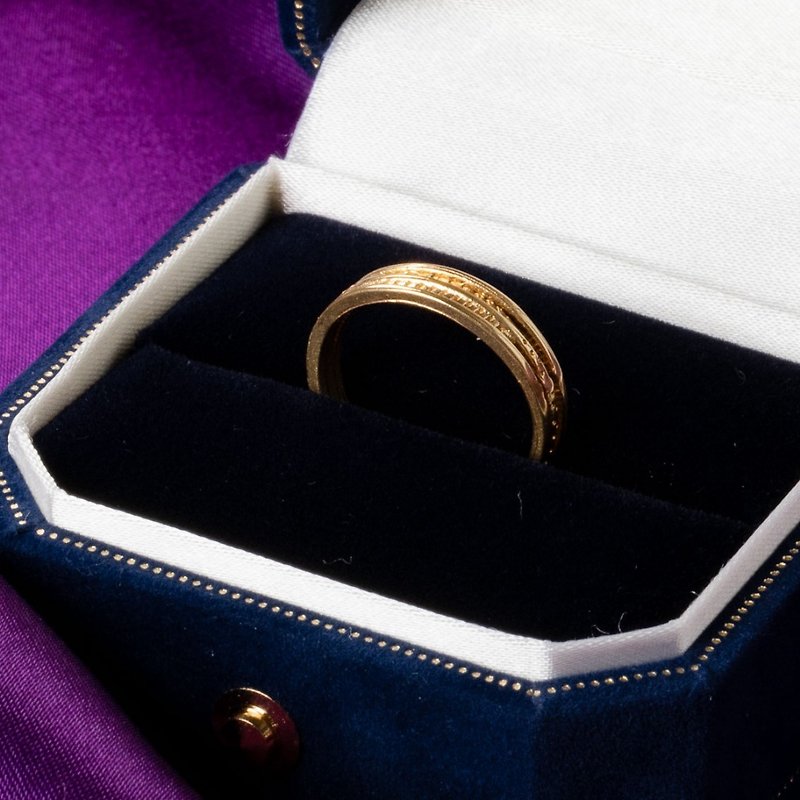 [Bronze series ring]-[Shiye] - แหวนทั่วไป - ทองแดงทองเหลือง สีทอง