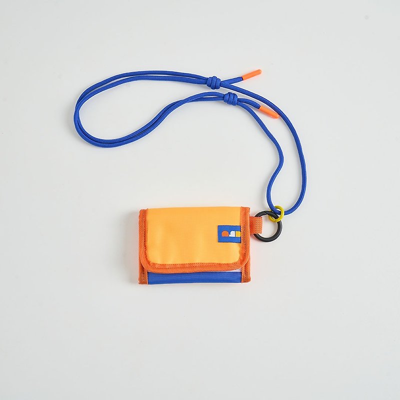3 Fold wallet / Neon orange - Wallets - Nylon Yellow