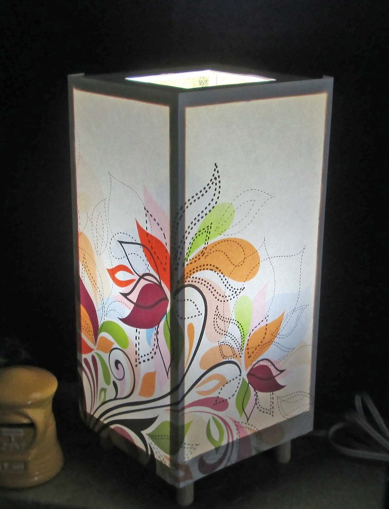 Eternal flower Mai Fan 【Shilla elephant】 Medium · LED dream light decoration Light stand stands the real pleasure! - Lighting - Paper 