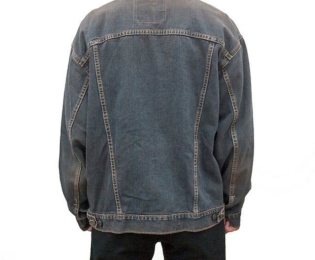 LEVI'S 70507 denim jacket second-hand vintage washing color black - Shop  afterworktw Men's Coats & Jackets - Pinkoi